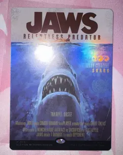 Jaws, Relentless Predator (Rainbow Foil) Secret Lair Drop Foil - Image 1