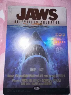 Jaws, Relentless Predator (Rainbow Foil) Secret Lair Drop Foil - Image 3