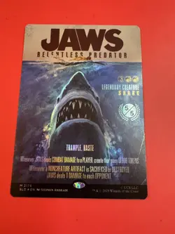 Jaws, Relentless Predator (Rainbow Foil) Secret Lair Drop Foil - Image 5