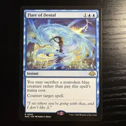 Flare Of Denial Rare Regular MTG Modern Horizons 3 #62 NM - Image 1