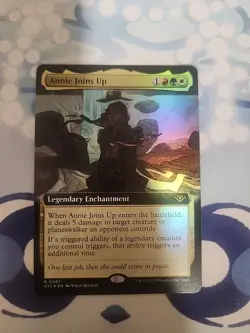 Annie Joins Up (Outlaws Of Thunder Junction)(Rare)(Extended Art)(Foil) - Image 1