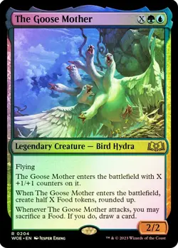 MTG The Goose Mother PRE #204 FOIL Rare Magic The Gathering Near Mint - Image 1