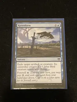MAGIC THE GATHERING - KALDHEIM - RAVENFORM #072 - COMMON - Image 1