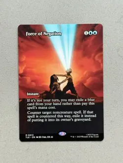 Force of Negation (Borderless) #13 MTG Avatar The Last Airbender Mythic - NM - Image 1