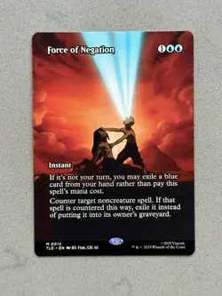 Force of Negation (Borderless) #13 MTG Avatar The Last Airbender Mythic - NM - Image 3