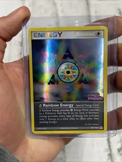 Delta Rainbow Energy 98/110 Holon Phantoms Reverse Holo LP Pokemon Card Nintendo - Image 1