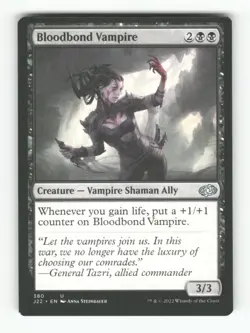 Bloodbond Vampire U Jumpstart 2022 380 NM Normal Magic: The Gathering - Image 1