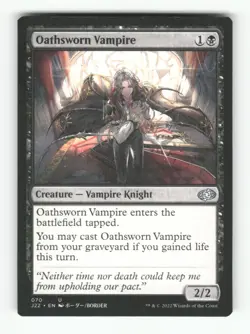 Oathsworn Vampire U Jumpstart 2022 70 NM Normal MTG - Image 1