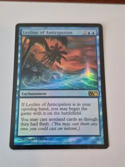 NM FOIL Leyline of Anticipation M11 2011 MTG Magic the Gathering 61 NM x1 - Image 1