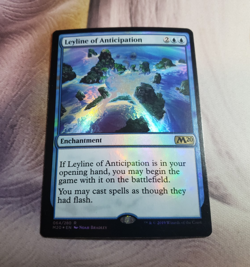 Leyline of Anticipation FOIL - Core Set 2020 M20 MTG Magic - Lightly Played - Image 1