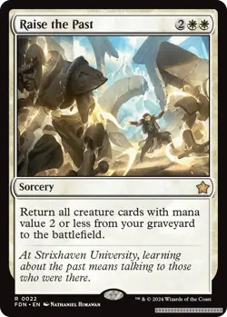 Raise the Past [FDN - 22] - NM [Normal] TCG MTG - Image 1