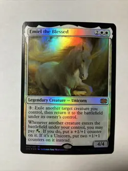 Emiel The Blessed NM* FOIL Double Masters 2022 ENGLISH 010/331 mtg Mythic - Image 1