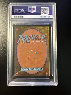 Magic The Gathering 1994 MTG Revised 3rd Edition Shivan Dragon PSA 9 Mint - Image 2