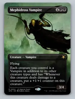 Mephidross Vampire (Borderless) R Special Guests 4 NM - Image 1