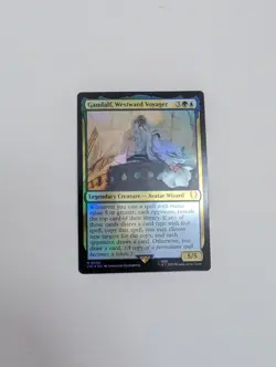 MTG - Gandalf, Westward Voyager (Foil)- Commander: Lord of The Rings NM/M Cond - Image 1