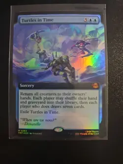 Turtles in Time (Extended Art) Teenage Mutant Ninja Turtles Foil - Image 1