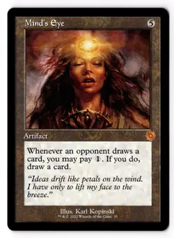 Mind's Eye 33 The Brothers' War: Retro Frame Artifacts Normal NM - Image 1