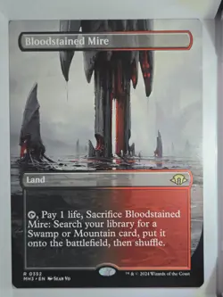 Bloodstained Mire (Borderless) - R352 - MTG - Modern Horizons (MH3) - Image 1