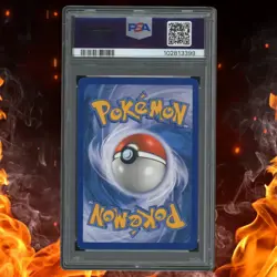 2009 Pokemon Platinum Rising Rivals Surfing PIKACHU 114/111 Holo PSA 8 - Image 2