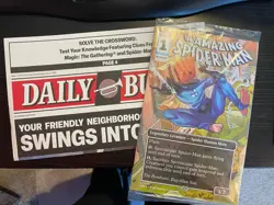 PAX West Promo Variant Comic w/ Newspaper Playmat MTG Spider-Man - Image 1