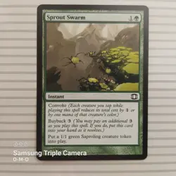 Magic: the Gathering - Future Sight ~ Common ~ Sprout Swarm - Image 1