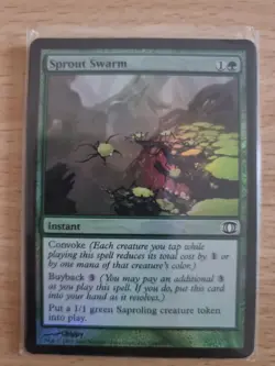 MTG FOIL Sprout Swarm - Future Sight Magic the Gathering Common NM - Image 1