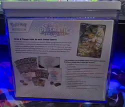 Pokemon TCG Scarlet and Violet Prismatic Evolutions Pokemon Center ETB Sealed - Image 2