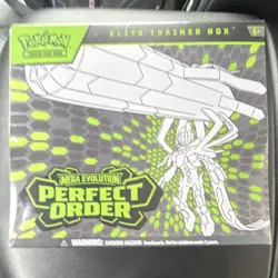 Pokemon Mega Evolution Perfect Order Elite Trainer Box Promo Card English - Image 1