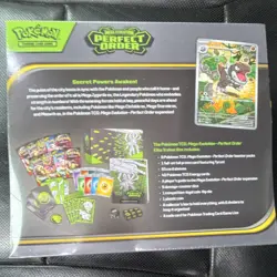 Pokemon Mega Evolution Perfect Order Elite Trainer Box Promo Card English - Image 5