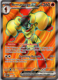 Armarouge ex - SVP 125 - Pokemon TCG Black Star Promo (2024) - NM - HOLO - Image 1
