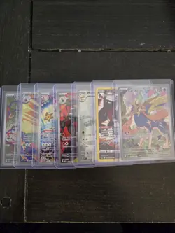 Pokemon Card Lot!! 7 Full Arts NM - Image 1