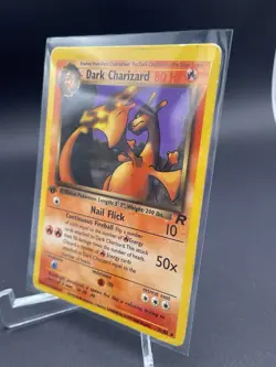 Pokemon TCG Dark Charizard 21/82 Base Set Non-Holo 1st edition - Image 2