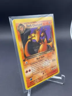 Pokemon TCG Dark Charizard 21/82 Base Set Non-Holo 1st edition - Image 3