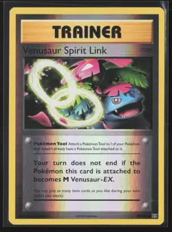 Venusaur Spirit Link Uncommon XY - Evolutions 89/108 NM Pokemon Reverse Holo - Image 1