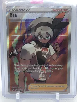 Pokemon Bea Full Art Trainer Card Vivid Voltage Ultra Rare 180/185 Pack Fresh🔥 - Image 1