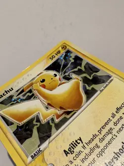 Pikachu Holo #12 Black Star PROMO Pokemon 2003 HOLO LP+ - Image 4