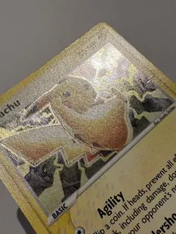 Pikachu Holo #12 Black Star PROMO Pokemon 2003 HOLO LP+ - Image 5