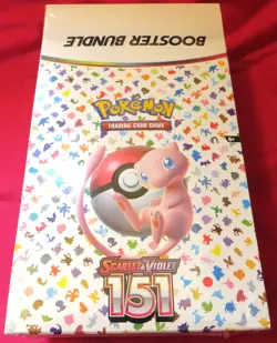 Pokemon Pokemon Scarlet & Violet 151 Booster Bundle Display Box **New & Sealed** - Image 1
