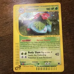 Pokemon TCG Venusaur Expedition Base Set 30/165 Regular Holo Rare - Image 5