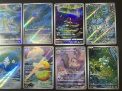 Pokemon Card Japanese Water Type AR Art Rare Mixed Lot 10 Cards LP-NM - Image 4