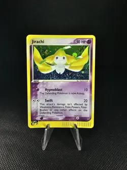 Jirachi 97/95 EX Team Magma Team Aqua 2004 Secret Rare Holo e-Series Pokemon DMG - Image 1