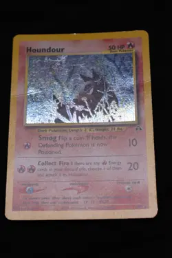 Houndour 5/75 HP Neo Discovery Holo Pokemon TCG - Image 2