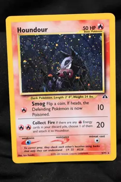 Houndour 5/75 HP Neo Discovery Holo Pokemon TCG - Image 3