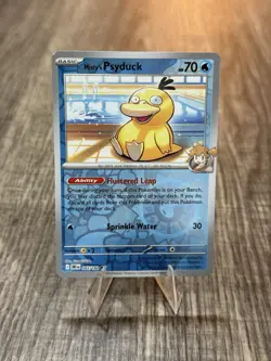 Misty’s Psyduck 045/182 Reverse Holo Destined Rivals Pokemon TCG - Image 1