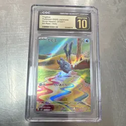 Pokemon Frigibax 075/071 Snow Hazard Art Rare Holo CGC Pristine 10 Japanese - Image 1
