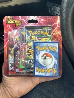 Pokemon TCG Lightning Set Booster Pack Collection English 4+ Packs Standard - Image 1