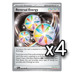 4x Reversal Energy 192/193 - SV02: Paldea Evolved Pokemon Playset x4 - Image 1