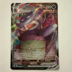 Galarian Slowking VMAX 100/198 Ultra Rare Chilling Reign Pokemon Nm Mint - Image 1