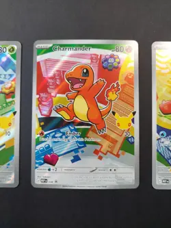 Pokemon TCG First Partner Illustration Collection Series 1 Kanto GEN 1 Starters - Image 3