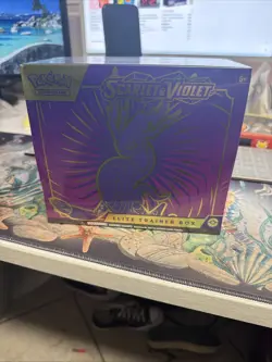 Nintendo Pokemon TCG Scarlet & Violet Elite Trainer Box - 9 Packs 820650853418 - Image 1